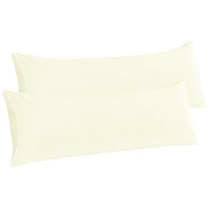 PiccoCasa Bedroom Microfiber Envelope Closure Pillowcases 2 Pcs - 1 of 4