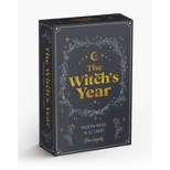 The Witch's Year Card Deck (Game) - by Clare Gogerty (Paperback)