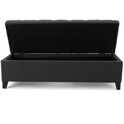 NicBex 51 Inch Modern Storage Ottoman,Entryway Bench with Legs for Bedroom and Living Room