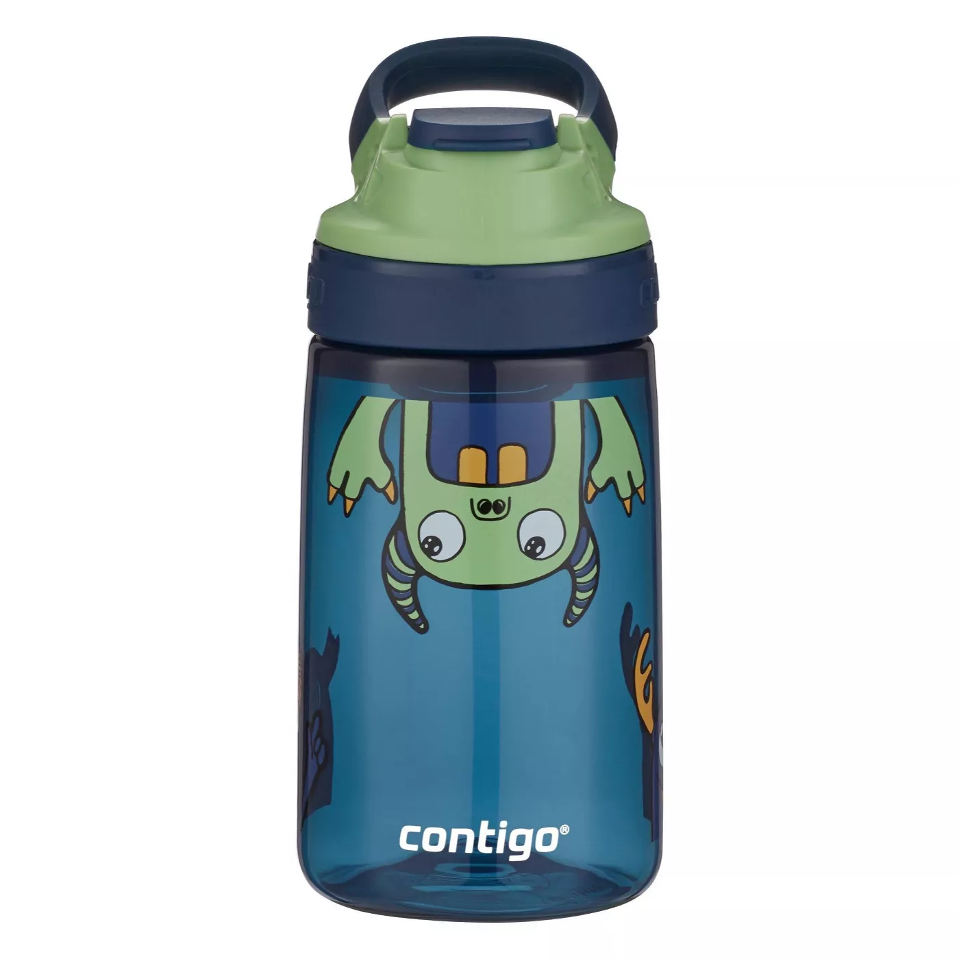 Contigo 14oz Plastic Kids Autoseal Gizmo Water Bottle - image 1 of 5