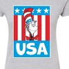 Women's - Dr. Seuss - Cat In The Hat USA Fitted Graphic T-Shirt - 2 of 4