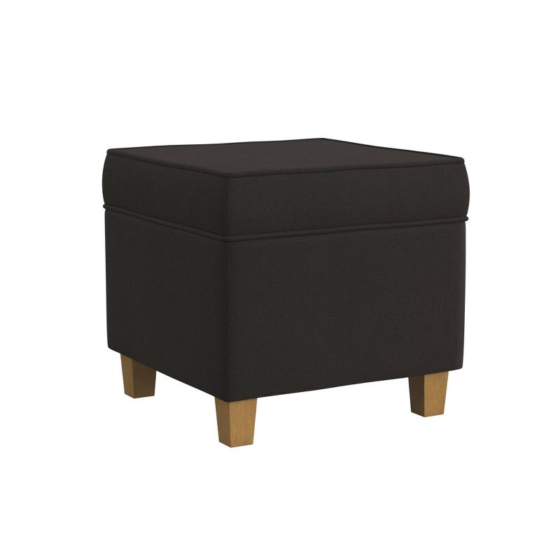 Cole Classics Square Storage Ottoman with Lift Off Top - HomePop, 3 of 17