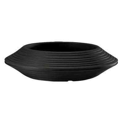 24" Daniel Bowl Planter - Black - Crescent Garden