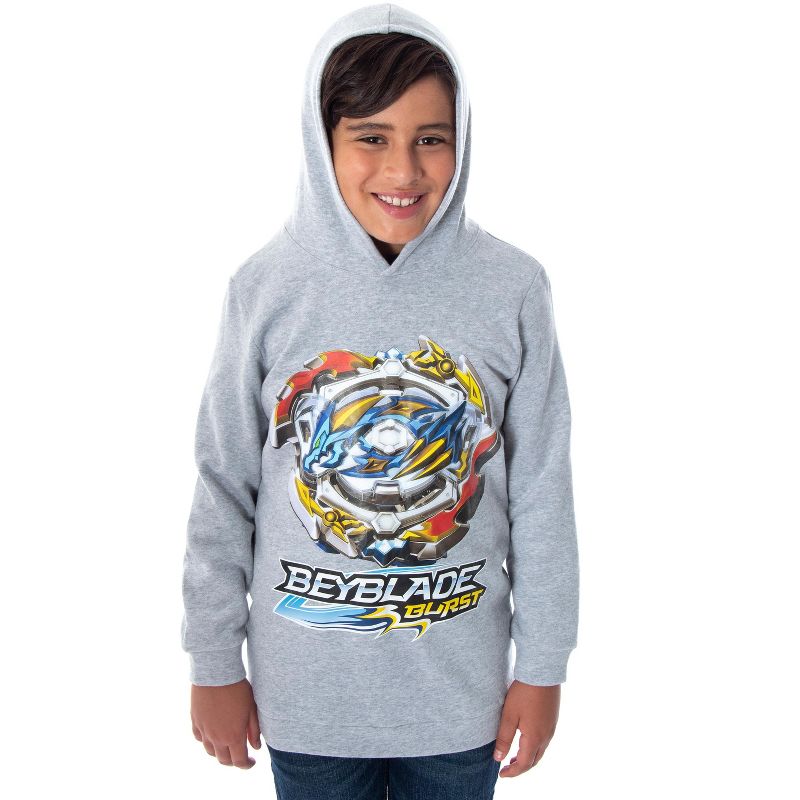 Beyblade Burst Boys' Ace Dragon Spinner Top Pullover Sweatshirt Hoodie, 5 of 6