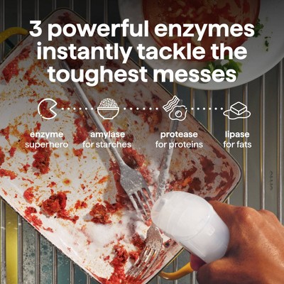 Method Super Shine Foaming Dish Spray Powered By Enzymes Coastal Citrus - Refill - 16oz: Paraben-Free, Multi-Surface