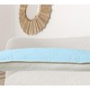 HomeRoots 14" X 36" Light Blue 100% Cotton Zippered Pillow - 2 of 4