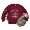 Simply Sage Market North Pole University Deer Sweatshirt - 3 of 4