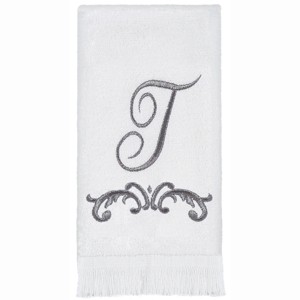 Avanti Scroll Mono Fingertip Towel T - 1 of 3