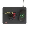 Marvel Deadpool Badge 15-Watt Wireless Charger and Mouse Pad - 2 of 3