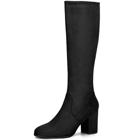 Knee high hotsell black boots target