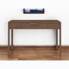 HomeRoots 47" Brown Wood Computer Desk - 2 of 4