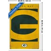 Trends International NFL Green Bay Packers - Logo 25 Framed Wall Poster Prints - 3 of 4