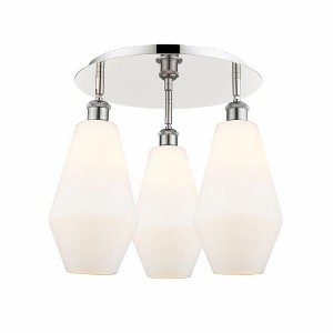 Cindyrella - 3 Light Flush Mount In Industrial Style-14.5 Inches Tall and 18.75 Inches Wide - 1 of 1