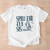 Simply Sage Market Spill The Tea Sis Boat Garment Dyed Tee - 3 of 4