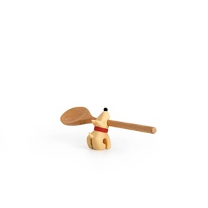 Ototo Buddy Spoon Holder & Steam Releaser Beige: Silicone, Dishwasher-Safe, 4.86" Height, 0.16 lbs, Spoon Rests - 1 of 4