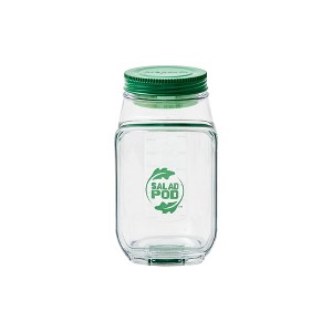 Prepara Salad Pod - Leakproof Food Container for Meal Prep - 4.5 Cups Capacity, BPA Free Tritan, Microwave & Dishwasher Safe - 1 of 4