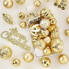 GAOMON Christmas Balls 65pcs, Christmas Tree Decoration Set, Christmas Ornaments Set for Xmas Tree Holiday Party Garland Decor - 3 of 4