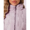 cheibear Women's Flannel Long Sleeve Soft Winter Warm Rabbit Pattern Pajama Sets with Pockets - 2 of 4