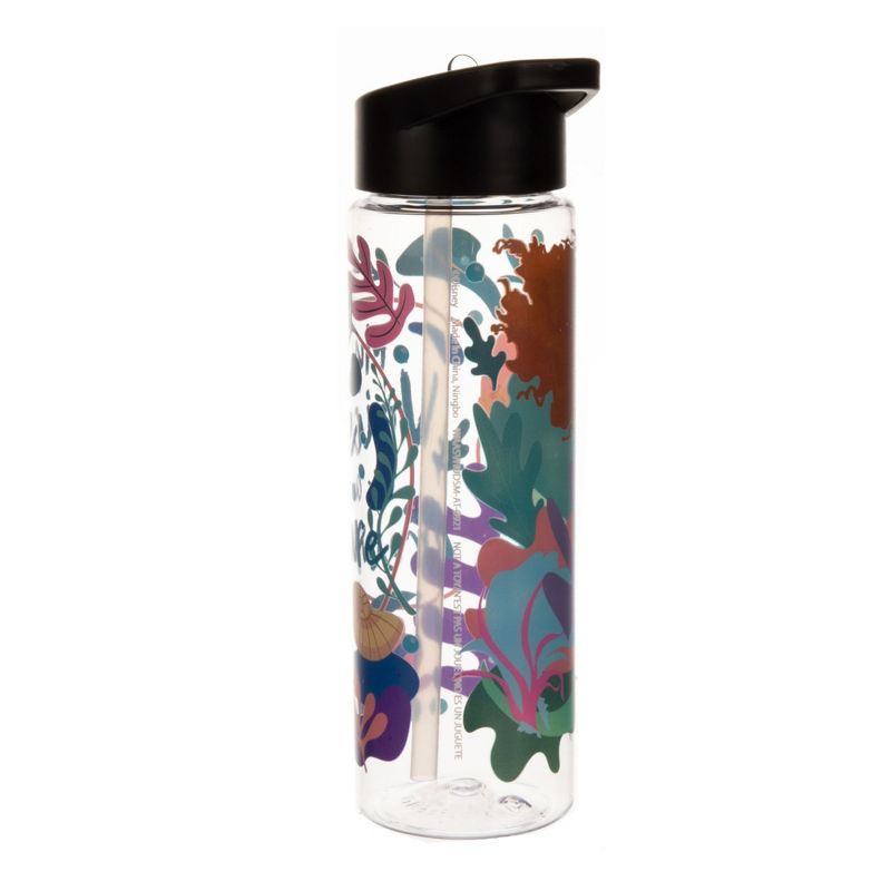 Live Action Little Mermaid Ariel My Voice Is A Treasure 24 Oz Clear Plastic Water Bottle-OSFA, 3 of 4