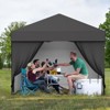 Portable Instant Commercial Canopy,Street Vendors Party Tents, Instant Outdoor Sun Shade - 2 of 4