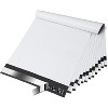 PSBM 1000 9" x 12" 2.5 Mil White Poly Mailers Self Seal for Shipping Small Items - 2 of 4