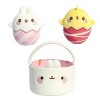 Aurora Small Easter Basket Molang Playful Stuffed Animal White 6" - 2 of 4