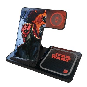 Keyscaper Star Wars Darth Maul Portrait 15-Watt 3 in 1 Charging Station - 1 of 4