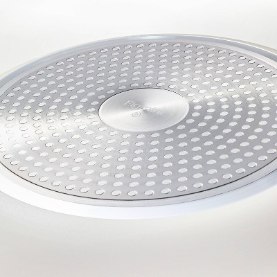 12-Piece Cream Nonstick Ceramic Aluminum Cookware Set