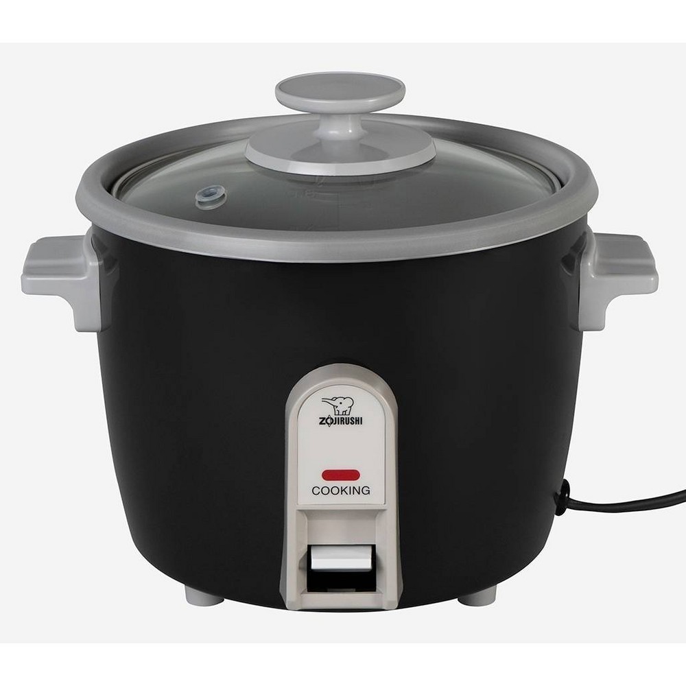 Zojirushi 3 Cup Automatic Rice Cooker & Steamer - Black - NHS-06BA