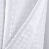 Kate Aurora Giselle Square Textured Spa Retreat Fabric Shower Curtain - Standard Size - image 3 of 4