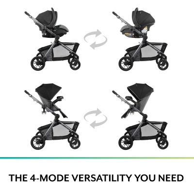 Evenflo Pivot Troop Companion Double Companion Modular Travel System_1