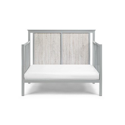 Connelly Gray 4-in-1 Convertible Crib with Veneer Panels