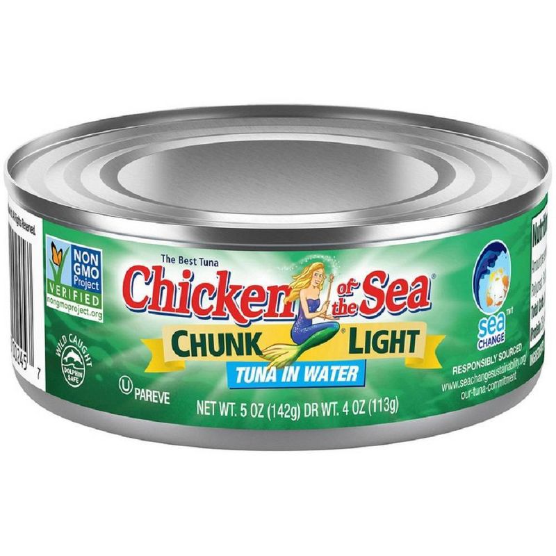 Chicken of the Sea Chunk Light Tuna in Water - 5oz, 1 of 7