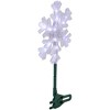 Northlight 14.75" LED Lighted Clip-On Snowflake Christmas Tree Topper, White Lights - image 4 of 4