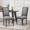 MAYEERTY Classic Dining Chair, Sturdy Frame Comfortable Seat, Dining Room Seating - 3 of 4