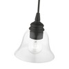 Livex Lighting Moreland 1 - Light Pendant in  Black - 2 of 4