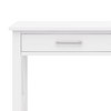 NicBex Crisscross Design Narrow Console Table with Storage,Entryway Table with 2 Drawers & Bottom Shelf,Foyer Table for Hallway,Living Room - 4 of 4