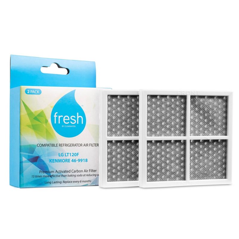 Mist Replacement LG LT120F/Kenmore 469918 Refrigerator Air Filter 2pk - CWFF243, 1 of 5
