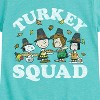 Girls' - Peanuts - Turkey Squad Fitted Short Sleeve Graphic T-Shirt - 2 of 4