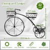 Sorbus Tricycle plant stand for home, garden and patio. - 3 of 4