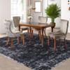 Washable Area Rugs, Vintage Printed Indoor Floor Carpet with Non-Slip Backing, Oriental Distressed Accent Rugs - 3 of 4