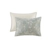 Gracie Mills Christi Paisley 4-Piece Cotton Comforter Set - 4 of 4