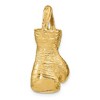 Black Bow Jewelry 14k Yellow Gold Large 3D Boxing Glove Pendant - 3 of 4