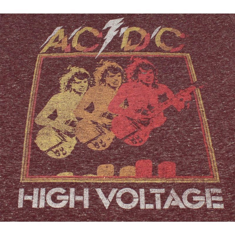 AC/DC Men's High Voltage Angus Young Graphic T-Shirt Adult, 2 of 4