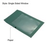 Unique Bargains Mailing Statement Photos Catalogs Full Face Window Clear Single Sided Envelopes - 4 of 4