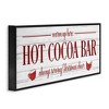 Stupell Industries Hot Cocoa Bar Winter Beverage, 24" x 10" - 3 of 4