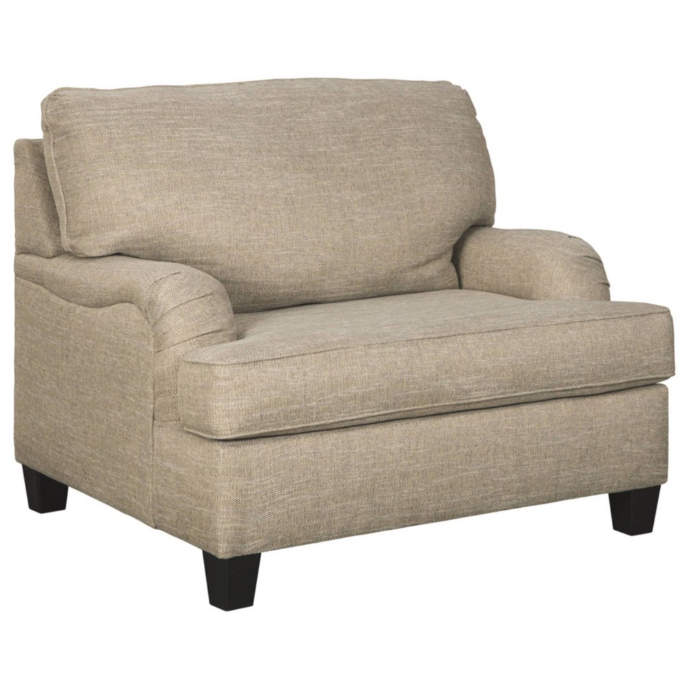 Almanza Oversized Chair Wheat Brown - Signature Design by Ashley, Beige