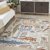 Nourison Kids Washable Safari Animals Indoor Rug - image 2 of 4