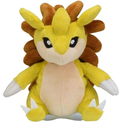 Pokemon Center: Sitting Cuties: Sandslash Plush # 28 -  Generation 1 - 6 In