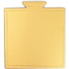 Sparkle and Bash 200 Pack Mini Gold Foil Cake Boards, Square Dessert Display (3.5 In) - 3 of 4